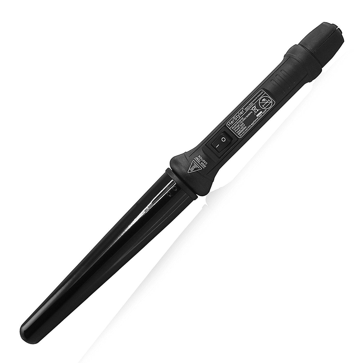 Extenso Tapered Ceramic Curling Iron – HerStyler
