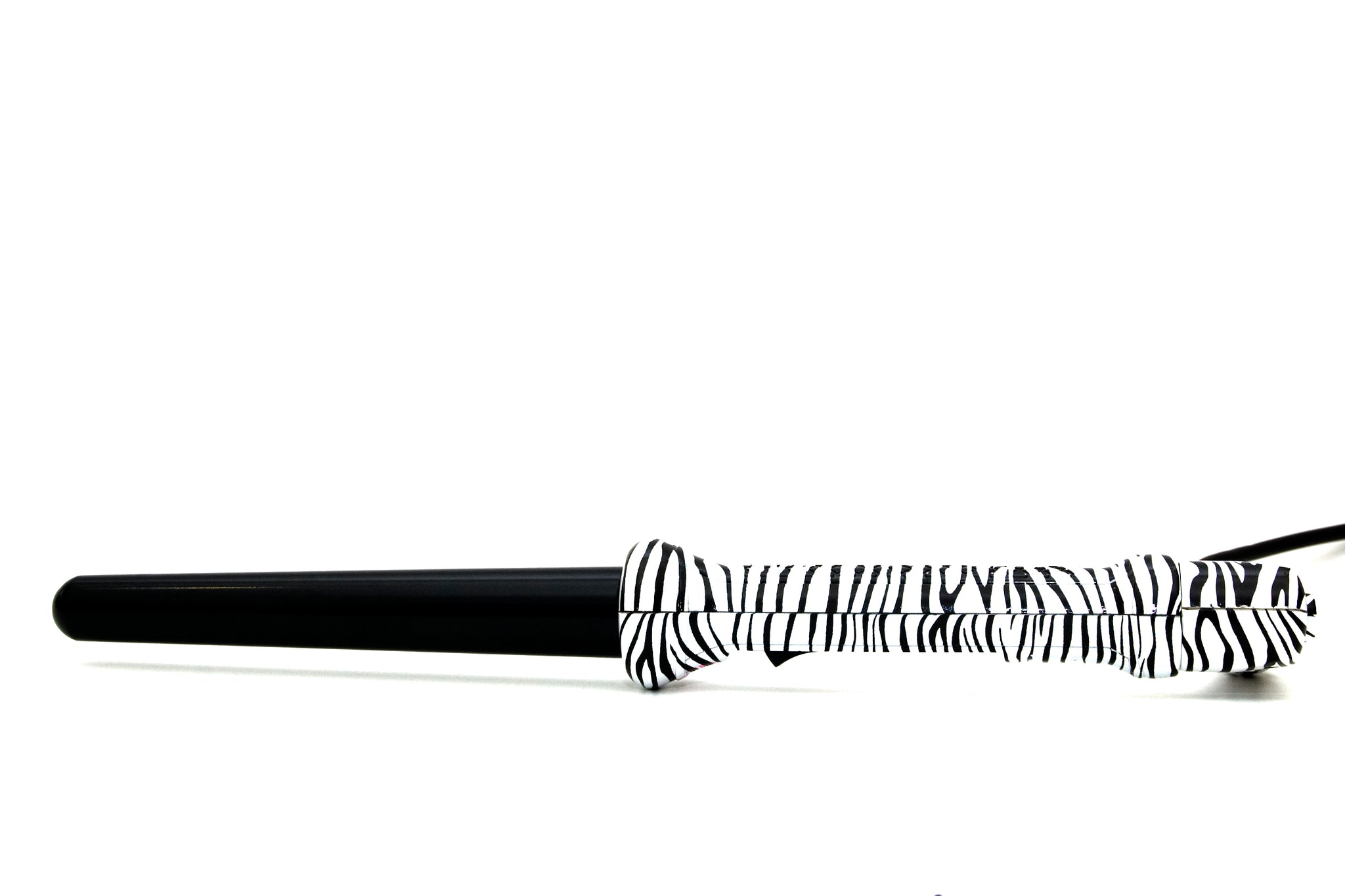 Zebra Print Hair Curling Wand Professional Grande Curling Wand (Zebra) – HerStyler main image 3