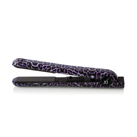 Purple Leopard Straightener
